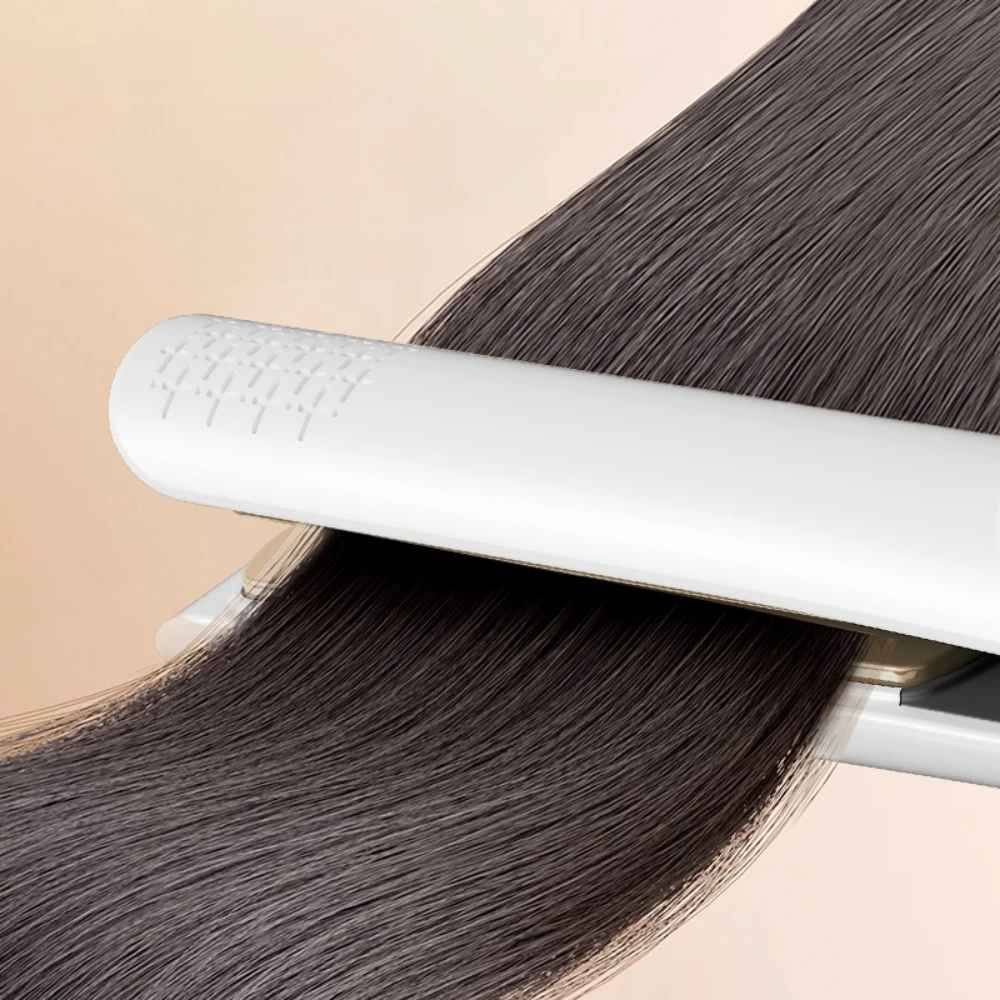 USB wiederaufladbarer tragbarer 2-in-1-Mini-Haarglätter und Lockenstab, geeignet für den Langzeitgebrauch 