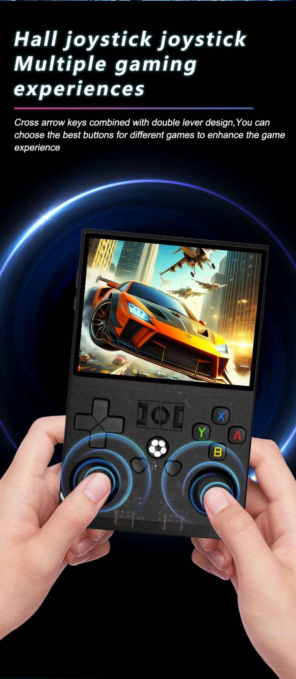 R36 PRO Retro-Handheld-Videospielkonsole mit Linux-System