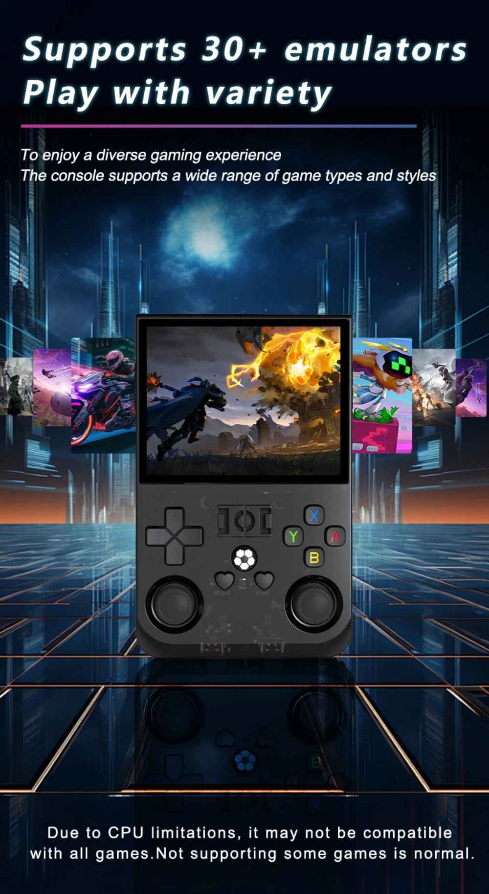R36 PRO Retro-Handheld-Videospielkonsole mit Linux-System