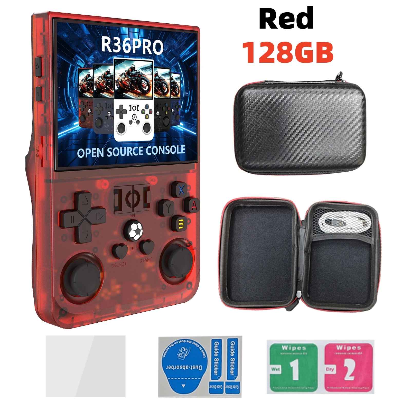 R36 PRO Retro-Handheld-Videospielkonsole mit Linux-System