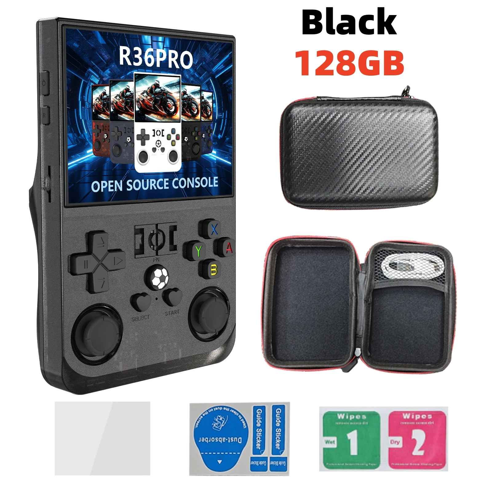 R36 PRO Retro-Handheld-Videospielkonsole mit Linux-System