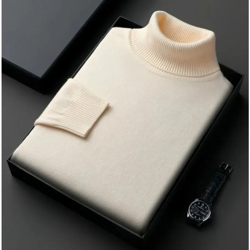 Men's Slim Fit Turtleneck Sweater