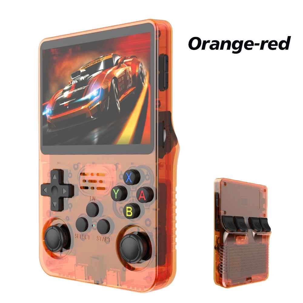 R35s Pro Tragbarer Taschen-Videoplayer, 64 GB, Spiele