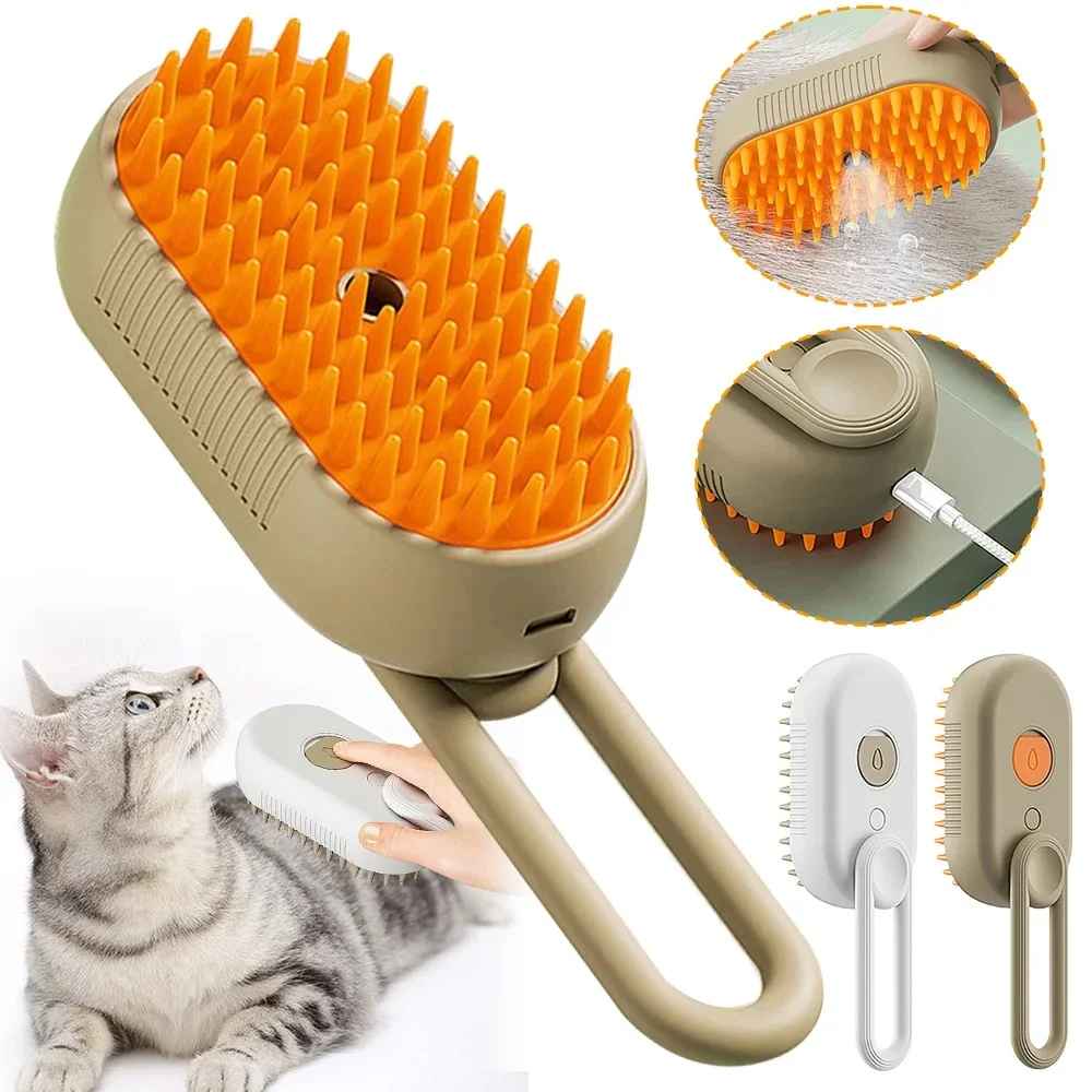 Elektrische spray Massage kamm für katzen und hunde