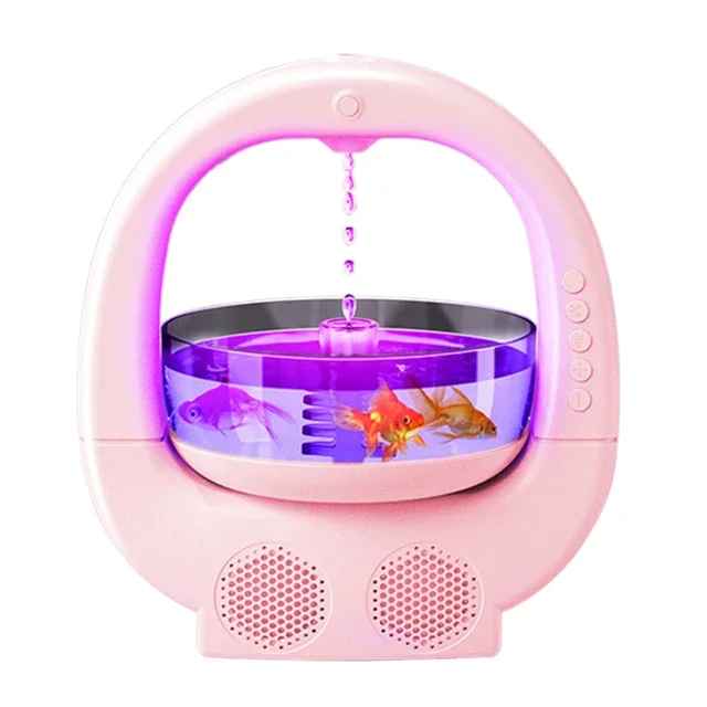 Neuer 4-in-1-Anti-Schwerkraft-Luftbefeuchter mit Bluetooth-Audio