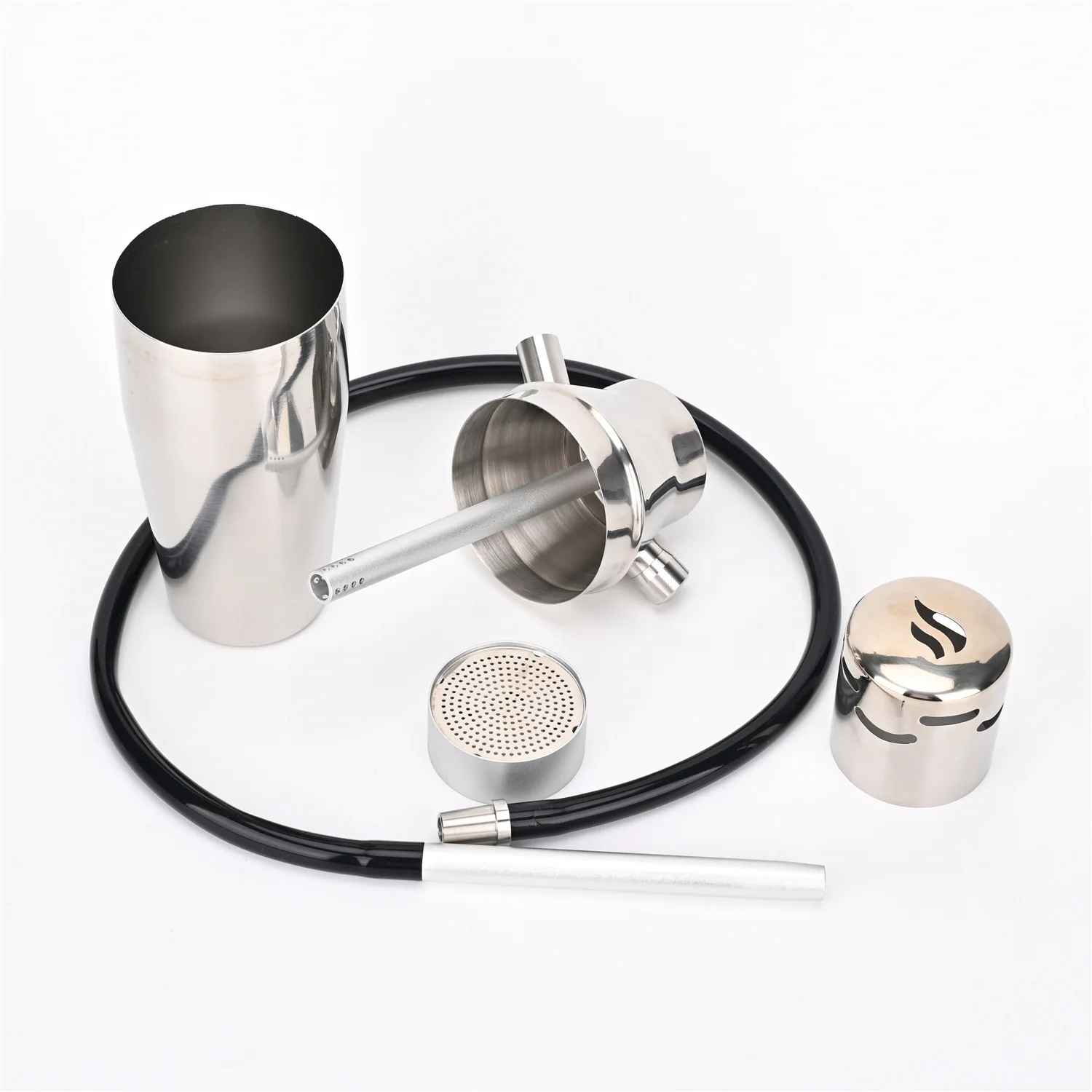 tragbares Edelstahlbecher Shisha für Auto