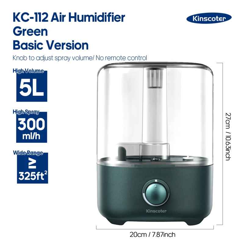 Luftbefeuchter Pflanzennebel Aroma Diffusor mit Fernbedienung Timer