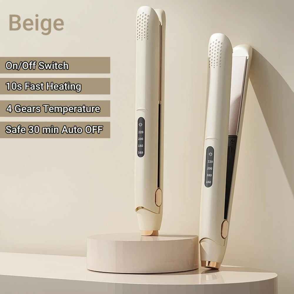 professioneller 2-in-1-Haarglätter mit 4 Gängen