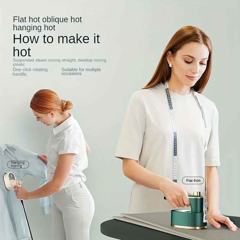 Neues 3-in-1-Mini-Dampfbügeleisen für Zuhause und unterwegs