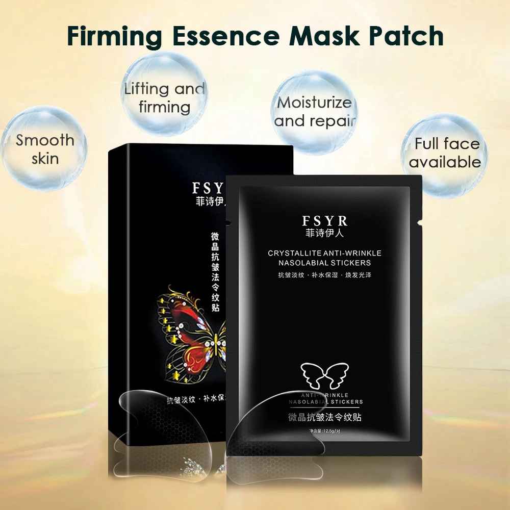 Face Nutrition Wrinkle Removal Lift Sticker, 5Pairs 6D