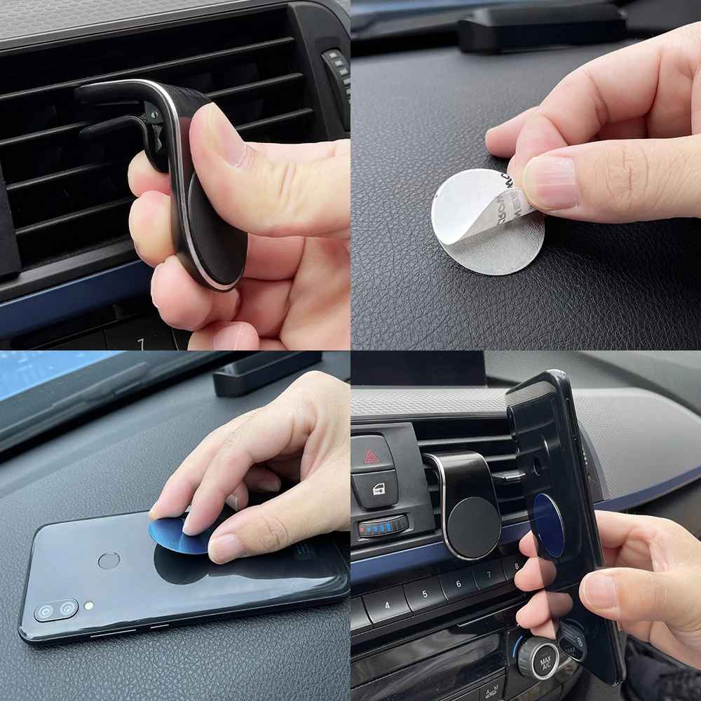 Handyhalterung für die Lüftung im Auto