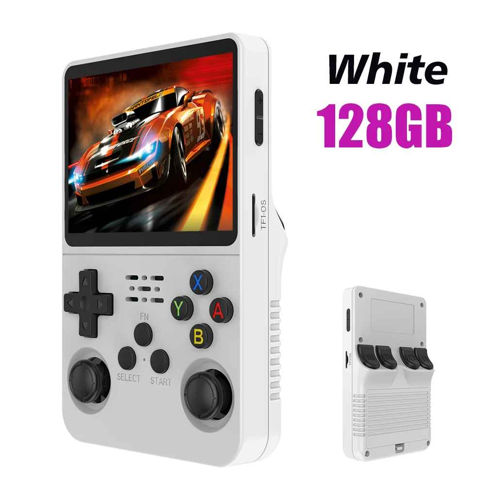 R35s Pro Tragbarer Taschen-Videoplayer, 64 GB, Spiele