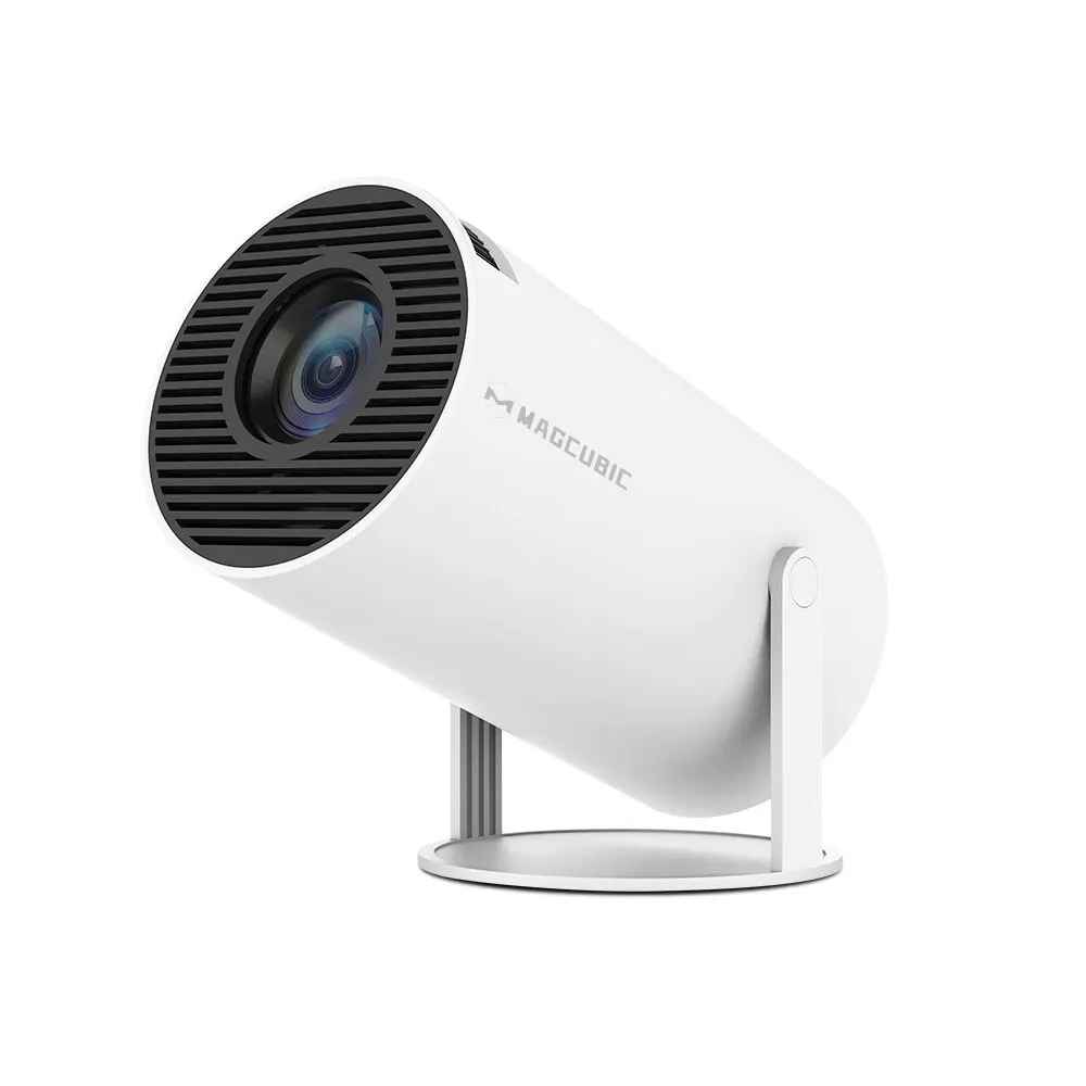 Tragbarer 4K-Videoprojektor für den Heimgebrauch mit 180-Grad-Drehung