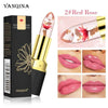 Transparenter Lippenstift mit Blumenmuster
