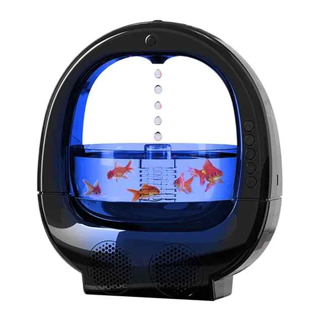 Neuer 4-in-1-Anti-Schwerkraft-Luftbefeuchter mit Bluetooth-Audio