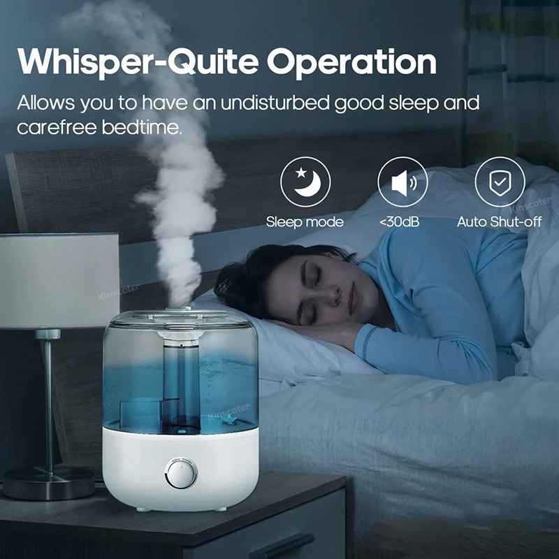Luftbefeuchter Pflanzennebel Aroma Diffusor mit Fernbedienung Timer
