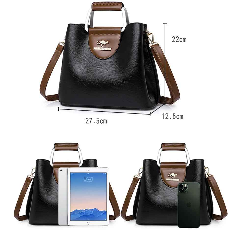 Luxus Designer Handtasche Geldbörsen  Öl Leder