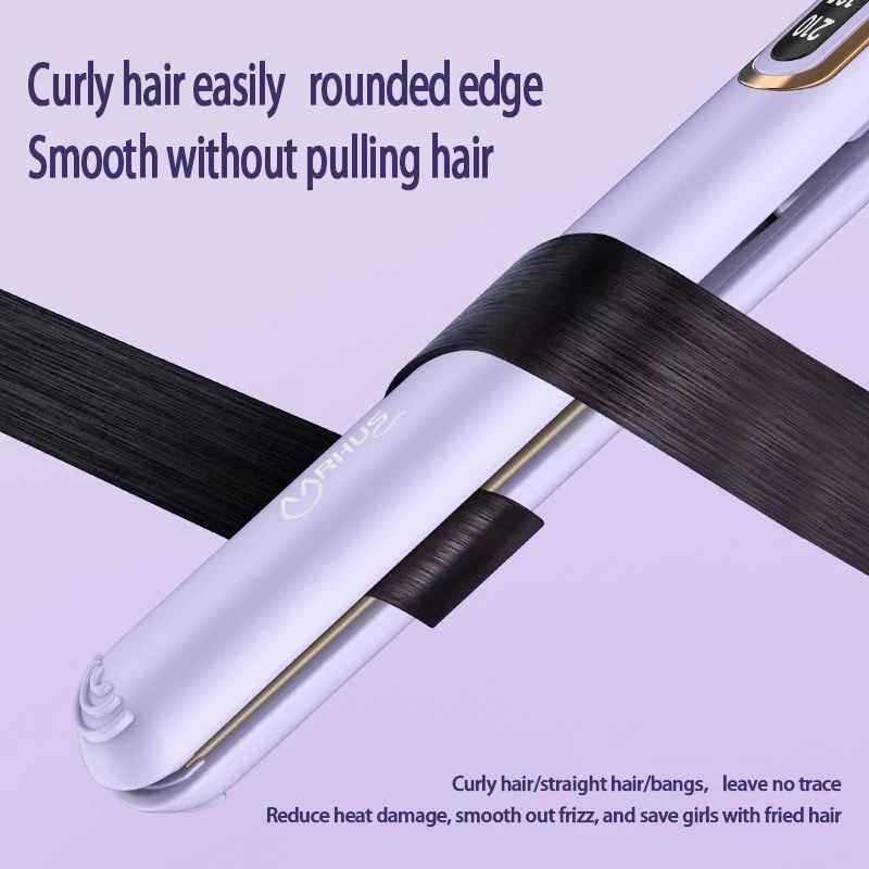 Professioneller Haarglätter für Xiaomi Hot Comb Hair Style Tool Schnell aufheizender Haarglätter Lockenstab 2 in 1 Friseurgerät