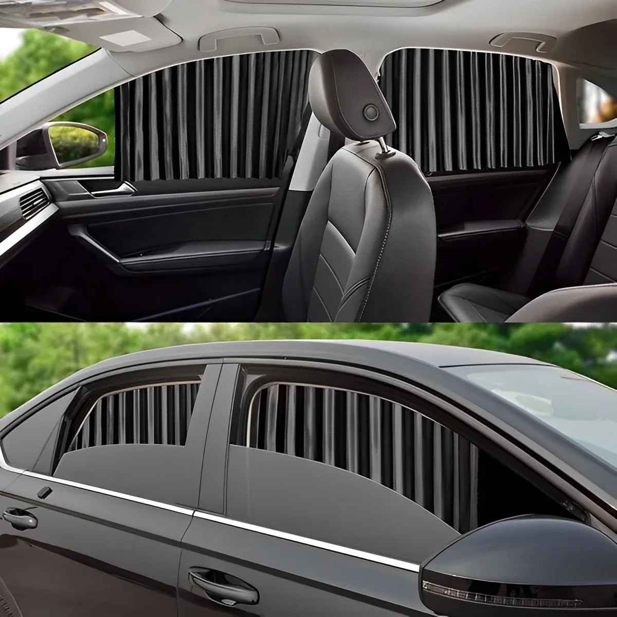Magnetischer Auto-Sonnenschutz-Fenstervorhang