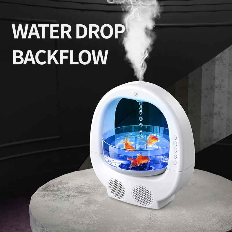 Neuer 4-in-1-Anti-Schwerkraft-Luftbefeuchter mit Bluetooth-Audio