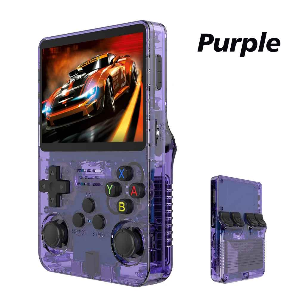 R35s Pro Tragbarer Taschen-Videoplayer, 64 GB, Spiele
