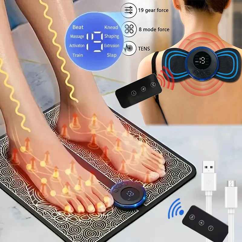 Fußmassage,Nackenmassagegerät bei Neuropathie
