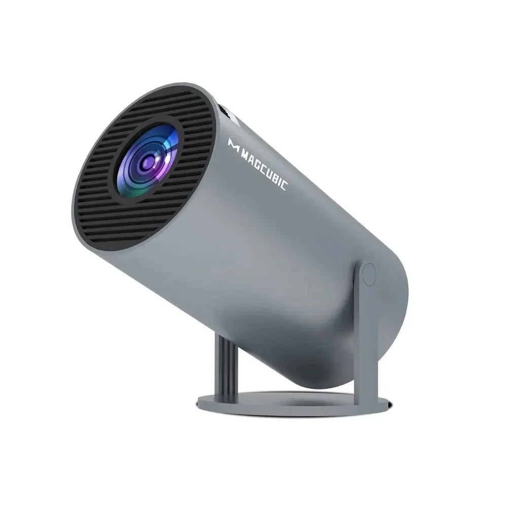 Tragbarer 4K-Videoprojektor für den Heimgebrauch mit 180-Grad-Drehung