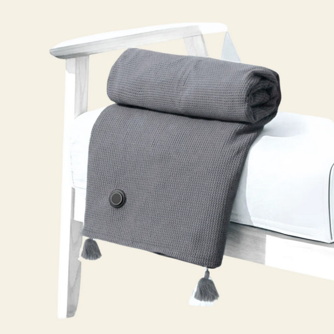 Waschbarer, USB-beheizter Umhang WarmWave