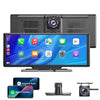 Auto Display mit Carplay, Maps und Streaming mit Doppelkamera