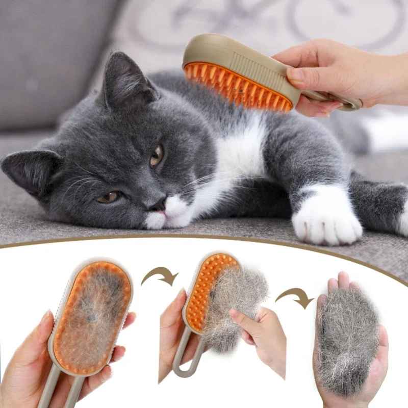 Elektrische spray Massage kamm für katzen und hunde