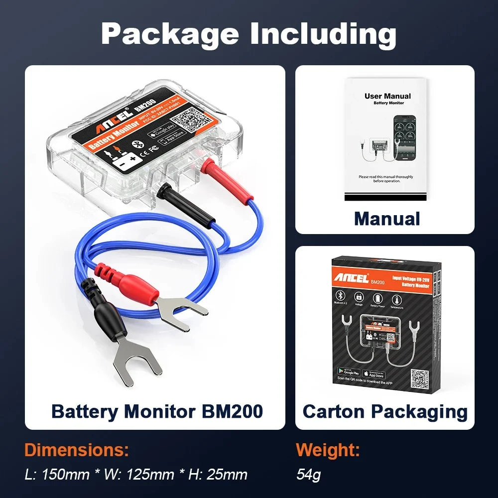 BM200 Car Battery Tester