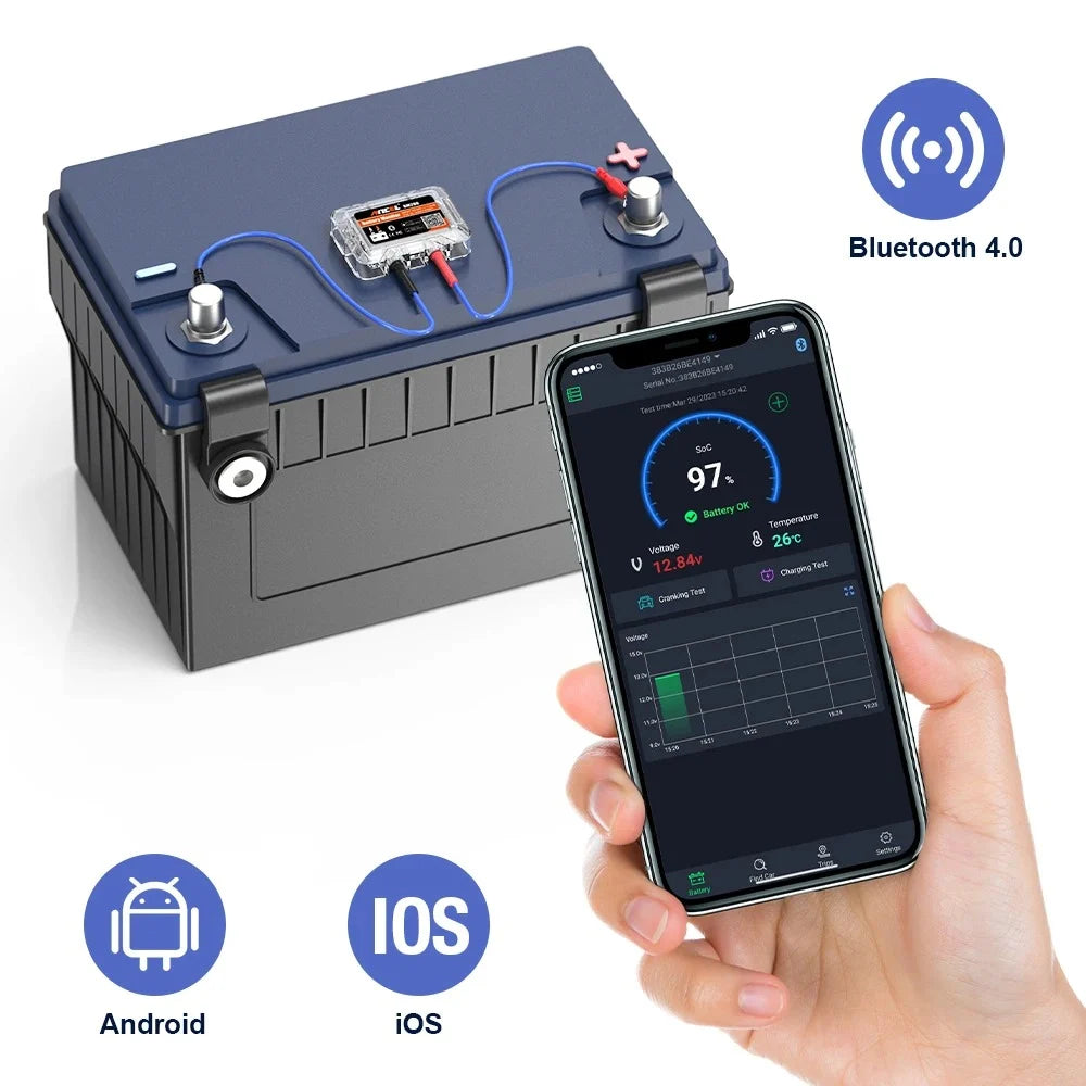 BM200 Car Battery Tester