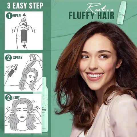 Schnellvolumen Haare langlebiges erfrischendes Spray