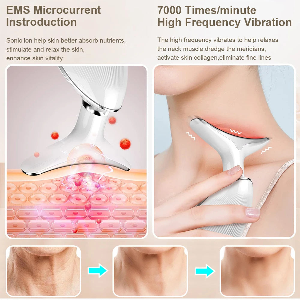 EMS Neck & Face Lifting Massager
