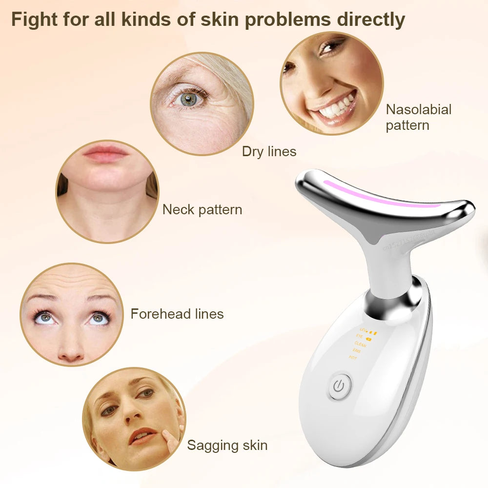 EMS Neck & Face Lifting Massager