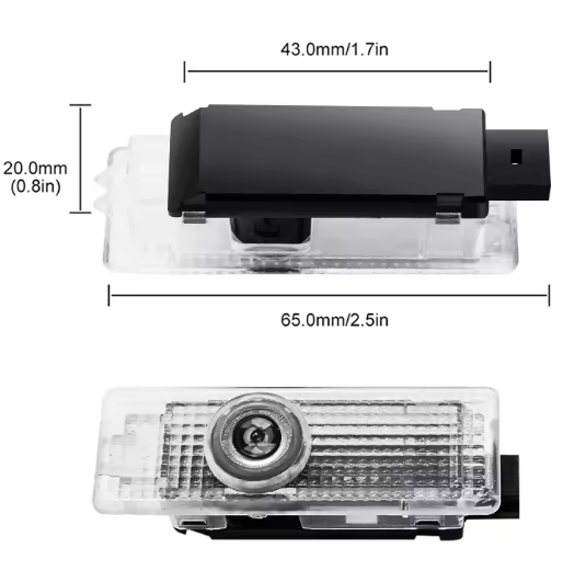2X LED Autotür Willkommen Courtesy Lampe Projektor Licht für BMW X5 E70 E60 F10 F20 F30 X3 X6 Z E90 E92 E83 E87 E46 3 5 6 7 Serie
