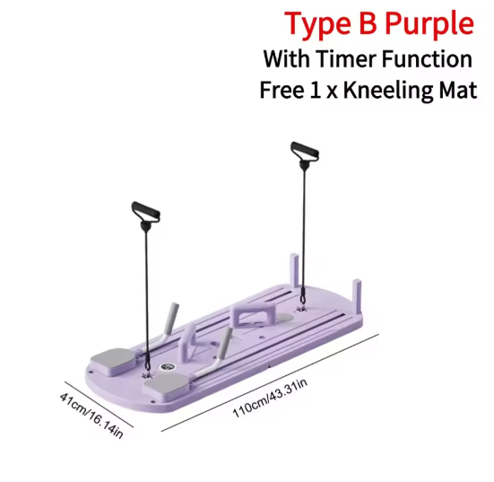 8-in-1-Pilatesboard für den Heimsport