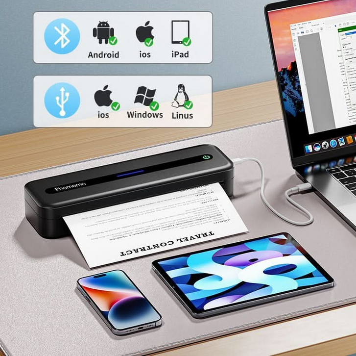 Phomemo M832 Upgrade tragbarer Thermodrucker
