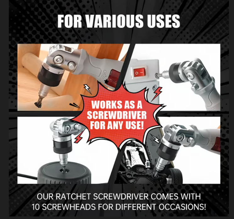 🔥 11-in-1 Ratschenschraubendreher-Set 🔧