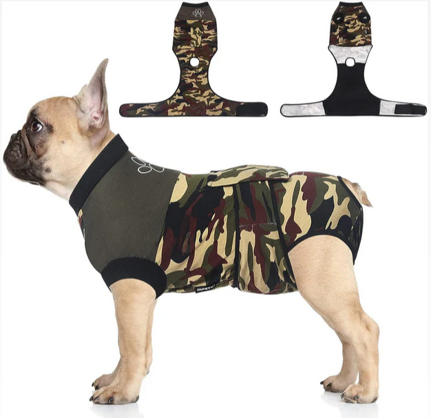 Verstellbarer Genesungs-Bodysuit für Hunde – Anti-Leck-Anzug für die Zeit nach Operationen