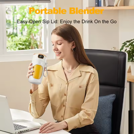 Xiaomi Mixer mit Digital Display und wiederaufladbar ,450ml