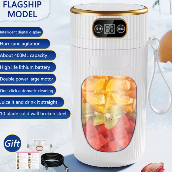Xiaomi Mixer mit Digital Display und wiederaufladbar ,450ml