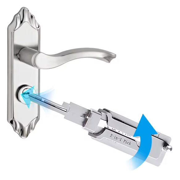 2-in-1 Edelstahl-Schlüsseldecoder SS001 O-Ring