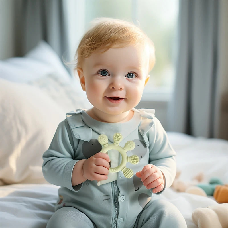 Silicone Animal Teething Ring