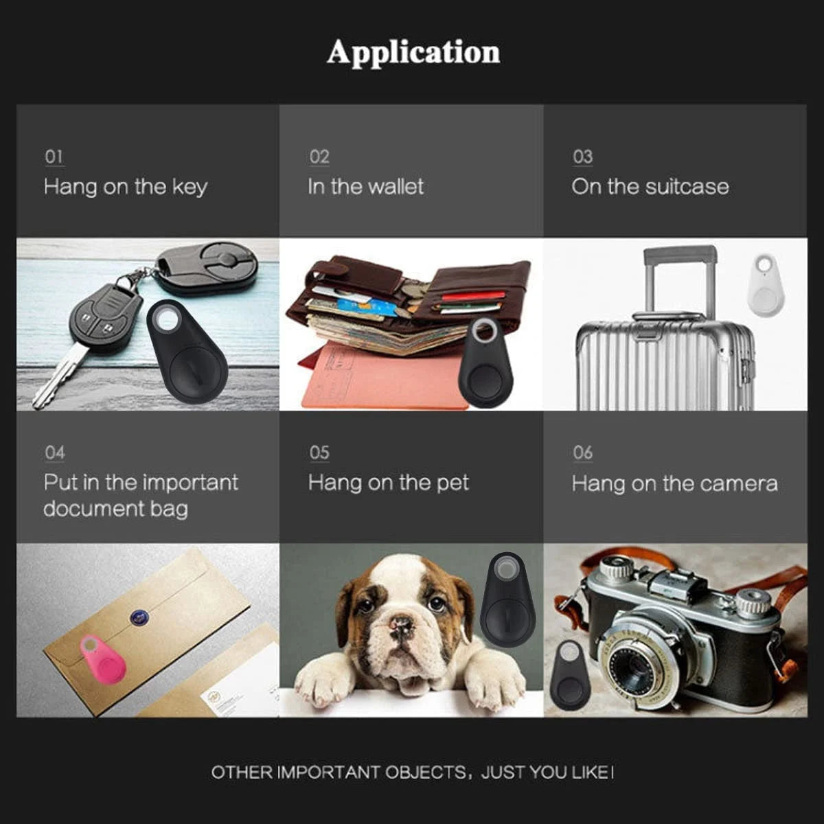 Kabelloser Bluetooth- und GPS-Tracker für Haustiere🔥