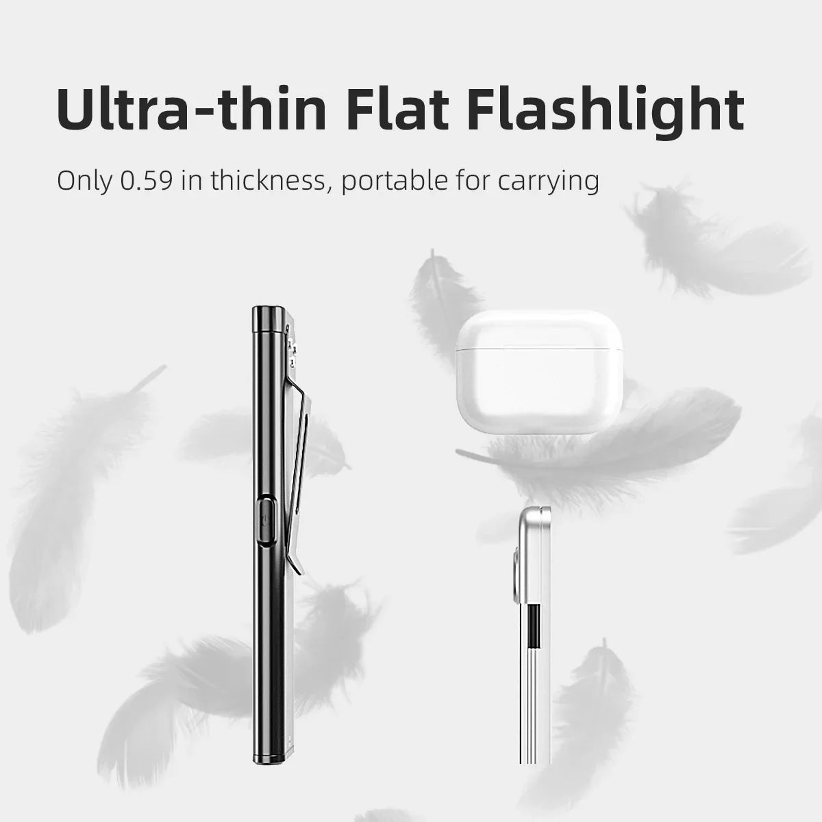 Kompakte Multi-Mode-LED-Taschenlampe