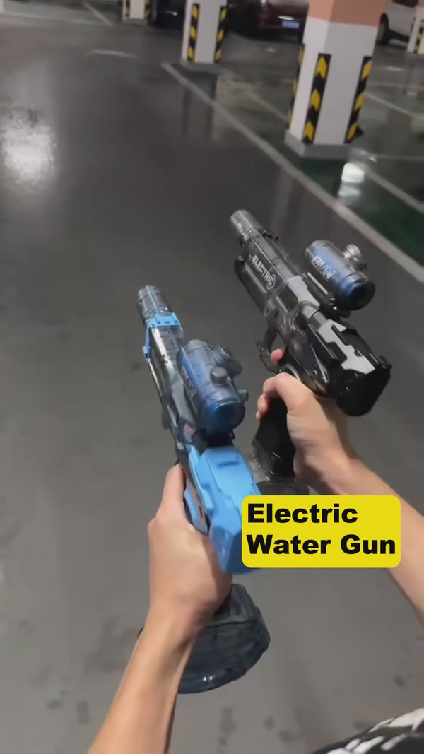 Elektrische Wasserpistole mit simulierter Flamme für Kinder