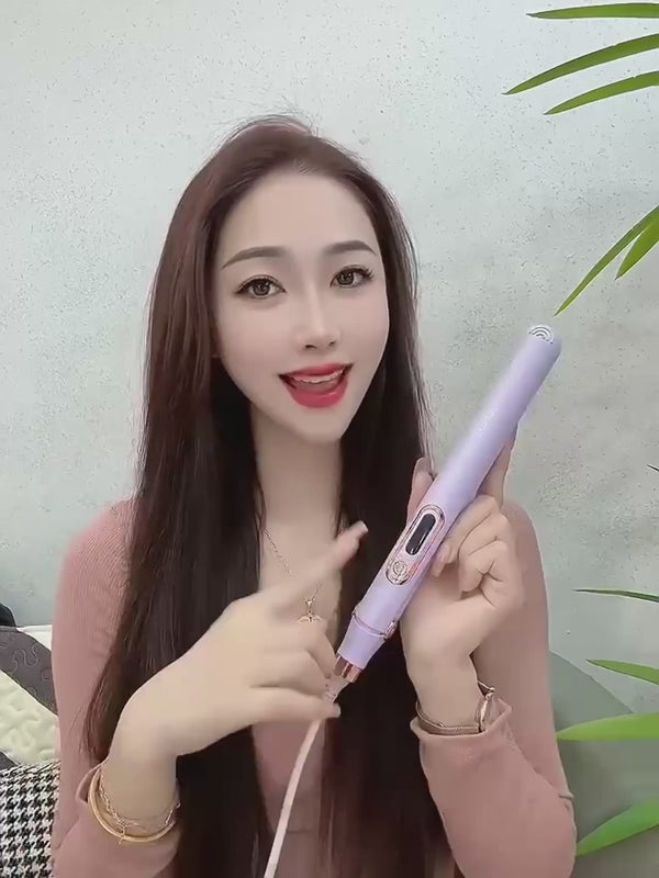 Professioneller Haarglätter für Xiaomi Hot Comb Hair Style Tool Schnell aufheizender Haarglätter Lockenstab 2 in 1 Friseurgerät