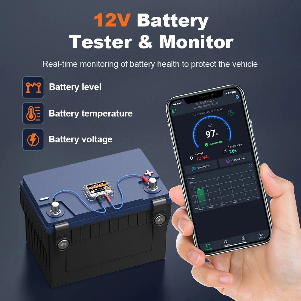 BM200 Car Battery Tester